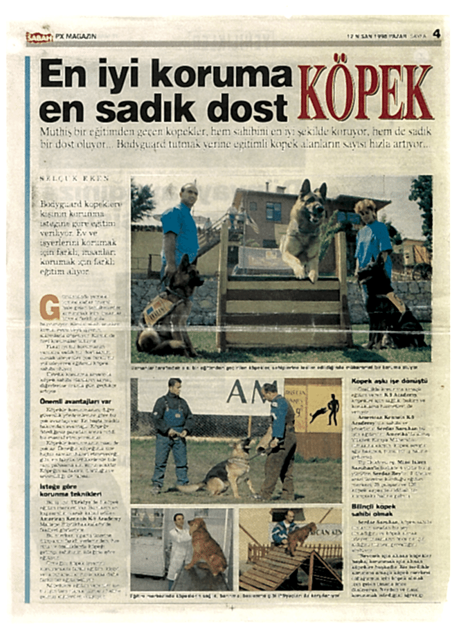 En İyi Koruma En Sadık Dost Köpek